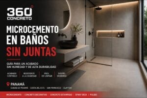Microcemento en baños
