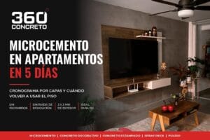 Microcemento en apartamentos de Panamá: cuánto dura la obra y cuándo usar el piso